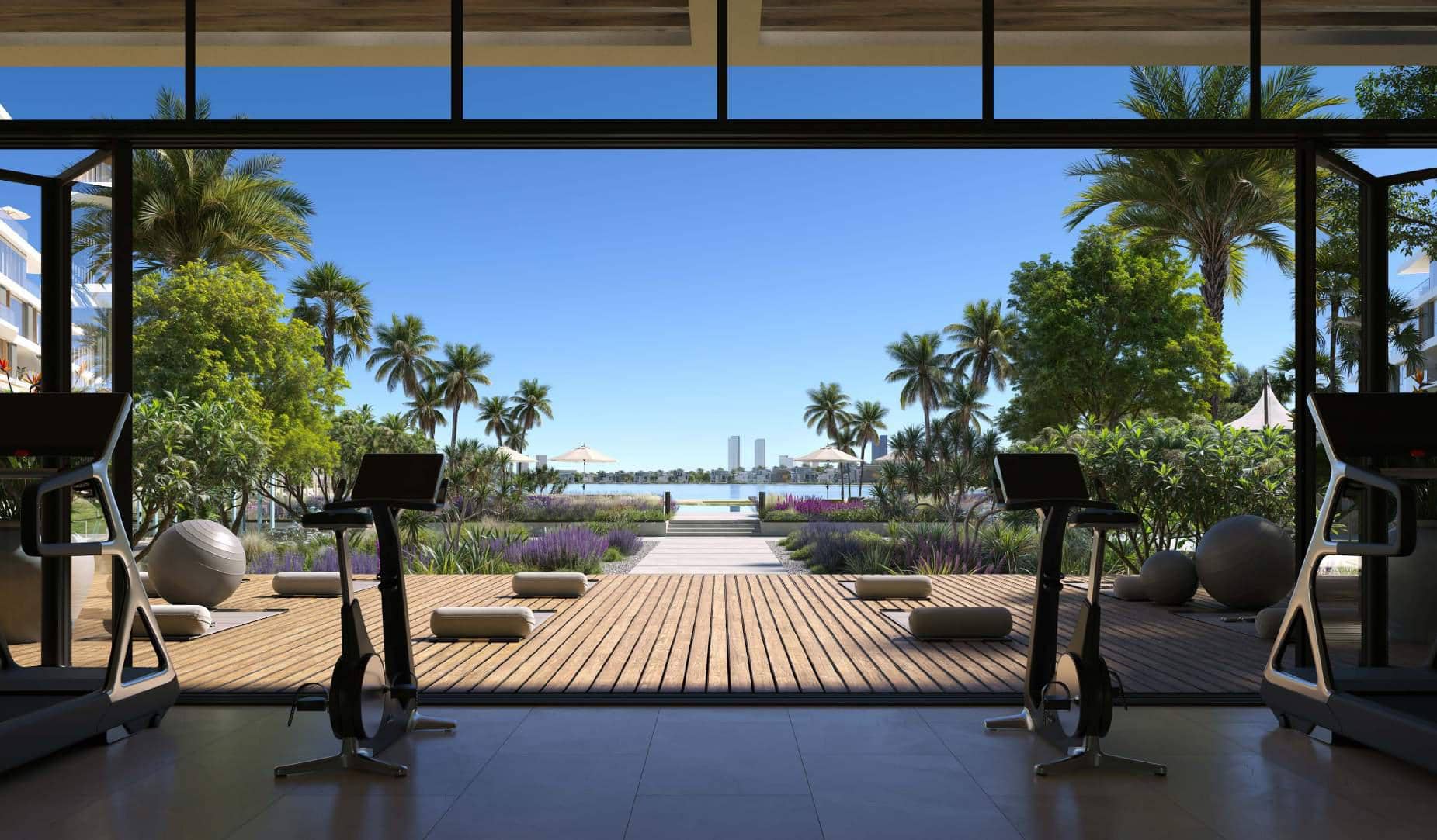 State-of-the-art fitness center